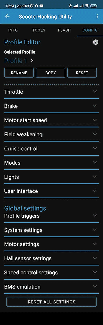 Config Ayarları